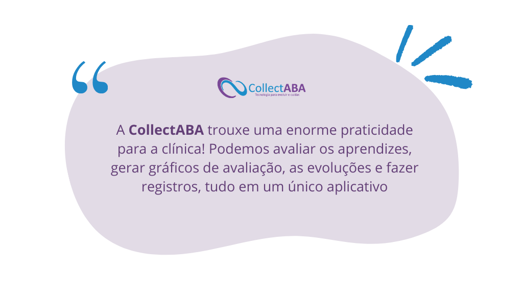 Feedback sobre o software ABA.